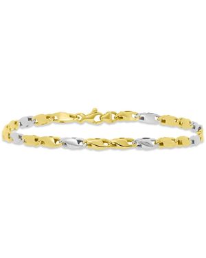 Stroili Bracciale Catena L'homme Or Oro Bicolore - Metallizzato