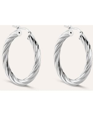 Stroili Orecchini A Cerchio Silver Collection Argento - Neutro