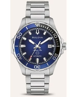 Bulova Orologio Meccanico Marine Star 98b466 - Metallizzato