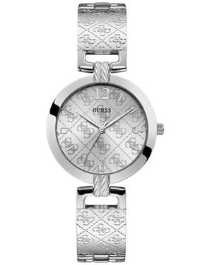 Guess Orologi G LUXE Solo tempo con cinturino in acciaio color Argento - Metallizzato