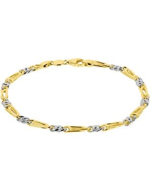 Stroili Bracciale Catena L'homme Or Oro Bicolore - Metallizzato