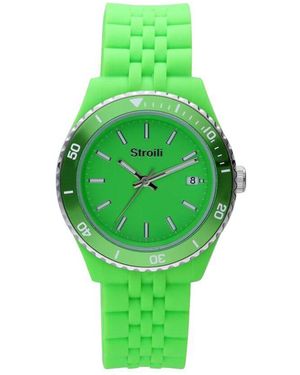 Stroili So Classy in policarbonato silicone e acciaio verde