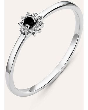Stroili Anello Solitario Sophia Oro Bianco Diamante - Neutro
