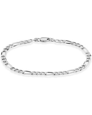 Stroili Bracciale Catena Gentleman Argento Rodiato - Metallizzato
