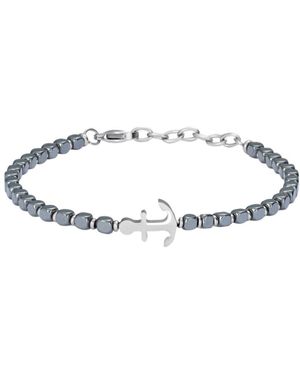 Stroili Bracciale Man Code Acciaio Bicolore - Metallizzato