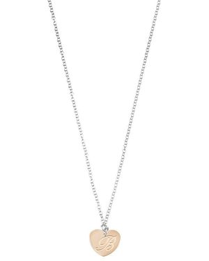 Stroili Gircollo lettera iniziale in argento bicolore - Metallizzato