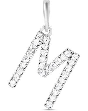 Stroili Pendente Poème Oro Bianco Cubic Zirconia - Metallizzato