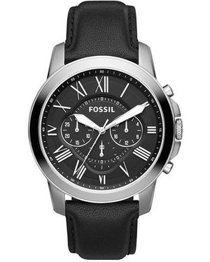 Fossil Orologio Grant da uomo - Nero