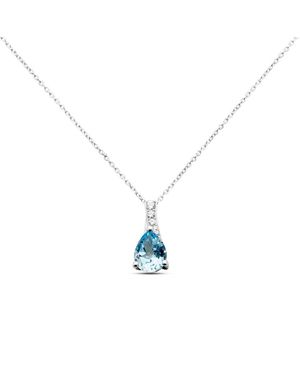 Stroili Collana Punto Luce Amélie Oro Bianco Topazio Cubic Zirconia - Metallizzato