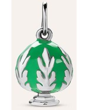 Stroili Pendente Saluti&Baci Pumo Love Beats Argento Rodiato - Verde