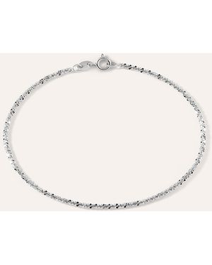 Stroili Bracciale Catena Colette Oro Bianco - Metallizzato