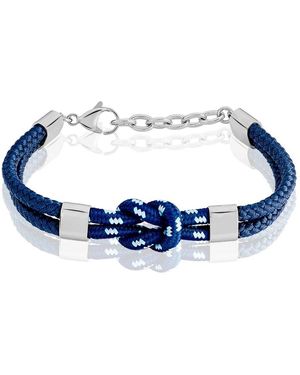 Bracciale Regolabile In Corda Intrecciata Con Nodo Delle Streghe – Kkjoy Gioiello Celtico In Acciaio