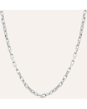 Stroili Catena Gentleman Argento Rodiato - Bianco