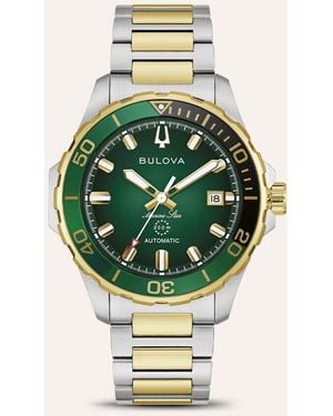 Bulova Orologio Meccanico Marine Star 98b467 - Metallizzato
