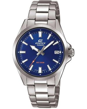 Casio Edifice Orologio quadrante blu EFV-110D-2AVUEF-RE21 - Metallizzato