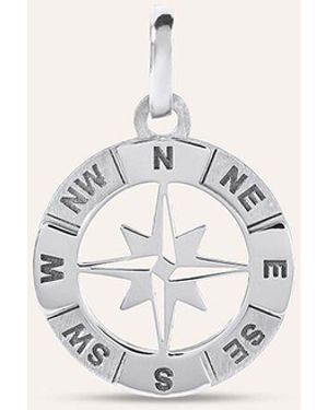 Stroili Pendente Gentleman Argento Rodiato - Bianco