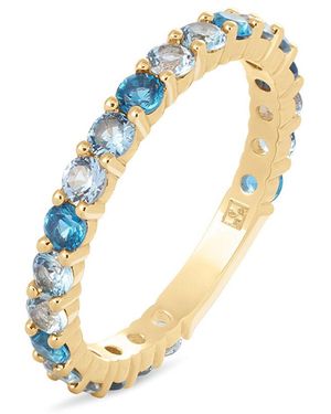 Stroili Anello Eternity Golden Dream Placcato Oro Giallo Cubic Zirconia - Metallizzato