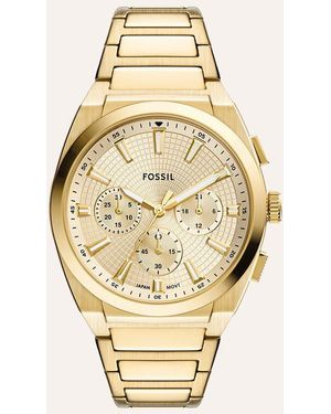 Fossil Orologio Al Quarzo Everett Fs6119 - Metallizzato