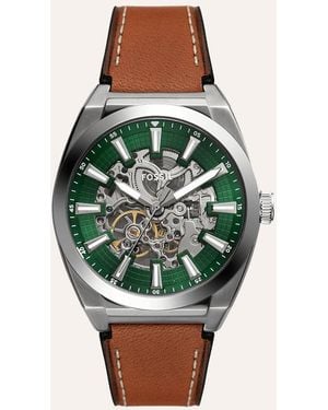Fossil Orologio Automatico Everett Me3261 - Verde