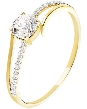 Stroili Anello Solitario Claire Oro Giallo Cubic Zirconia - Metallizzato