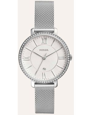 Fossil Orologio Analogico Quarzo Donna con Cinturino in Acciaio Inox ES4627 - Metallizzato