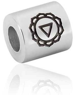 Stroili Bead III Chakra Autostima in acciaio - Metallizzato