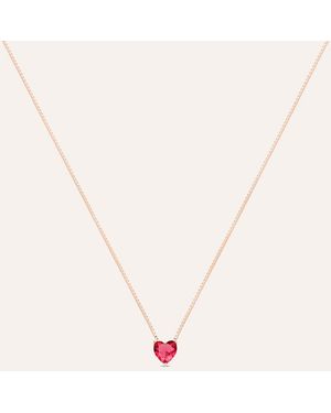 Stroili Collana Punto Luce Silver Rainbow Argento Rosa Cubic Zirconia