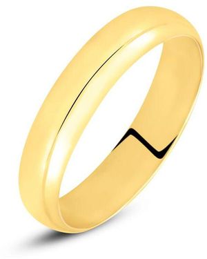 Stroili Fede Mantovana Leggera 4 mm Oro Giallo - Metallizzato