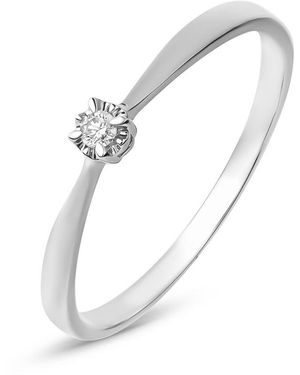 Stroili Anello Solitario Diamazing Oro Bianco Diamante