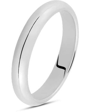 Stroili Fede Classica Leggera 4 mm Oro Bianco