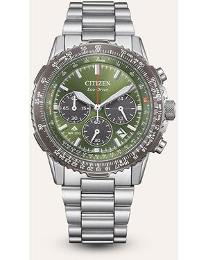 Citizen Orologio Eco Drive Promaster Sky Ca4664-60w - Metallizzato