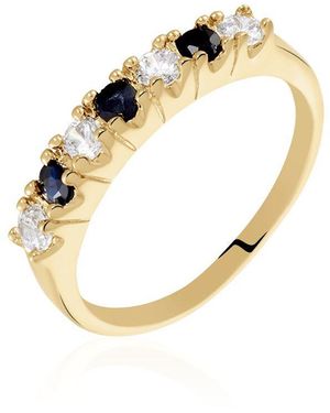Stroili Anello Golden Dream Placcato Oro Giallo Cubic Zirconia - Metallizzato