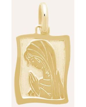 Stroili Ciondolo medaglia Madonna in oro giallo