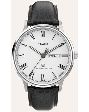 Timex Orologio Al Quarzo Waterbury Tw2u88400 - Metallizzato