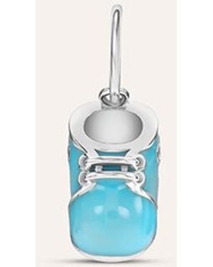Stroili Pendente Love Beats Argento Rodiato Cubic Zirconia - Blu