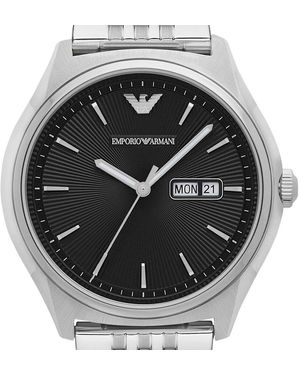Emporio Armani Orologio Zeta quadrante nero AR1977-RE21 - Metallizzato
