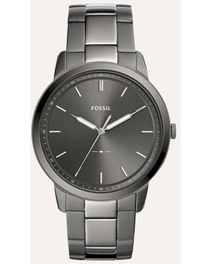 Fossil Orologio Analogico Quarzo Uomo con Cinturino in Acciaio Inossidabile FS5459 - Grigio