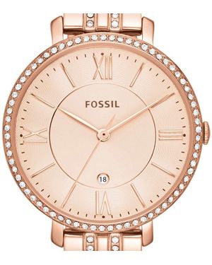 Fossil Orologio Jacqueline quadrante rose gold ES3546 - Rosa