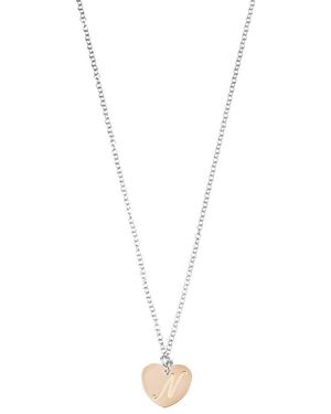 Stroili Gircollo lettera iniziale in argento bicolore - Metallizzato