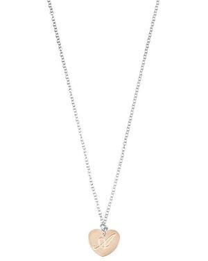 Stroili Gircollo lettera iniziale in argento bicolore - Metallizzato