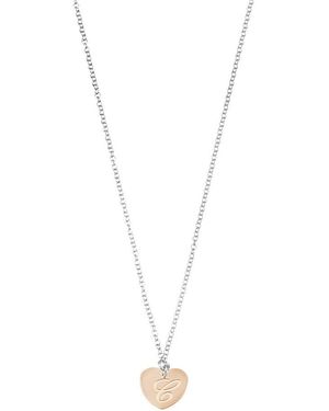 Stroili Gircollo lettera iniziale in argento bicolore - Metallizzato