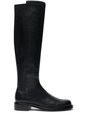 Stuart Weitzman 5050 Gisele Kniehoher Stiefel - Schwarz