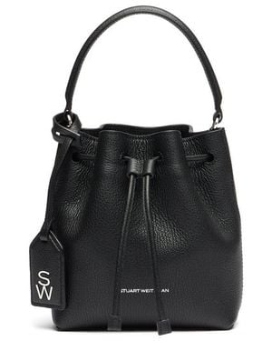 Stuart Weitzman Rae Mini Bucket Bag - Nero