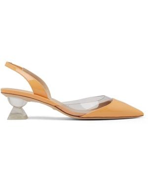 Stuart Weitzman Lucite Sculpt Sling 50 Pm - Multicolour