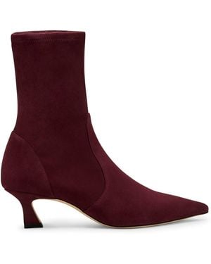 Stuart Weitzman Vinnie Bootie 50 - Rot