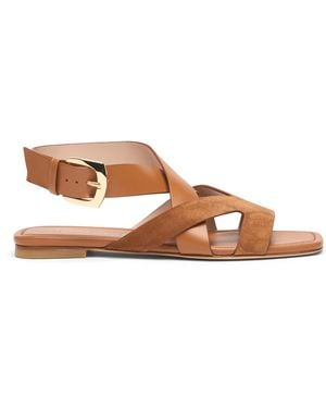 Stuart Weitzman Sai Sandal - Brown