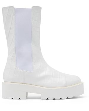 Stuart Weitzman Presley Ultralift Bootie - White