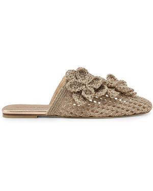 Stuart Weitzman Lotus Mule - Natural