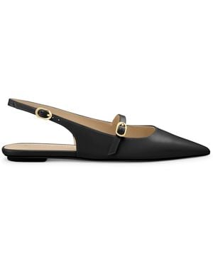 Stuart Weitzman Emilia Mary Jane Slingback - Black