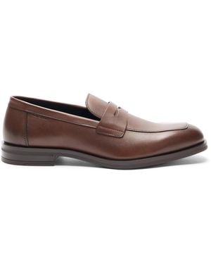 Stuart Weitzman Sw Club Classic Penny Loafer - Braun